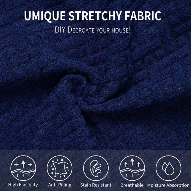 Chair Seat Covers for Dining Room Removable Washable Anti-Dust Seat Protector Removable Dining Seat Cover And Dining Chair Covers Stretch Seat Cushion Slipcover for Dining Room Kitchen Chairs
