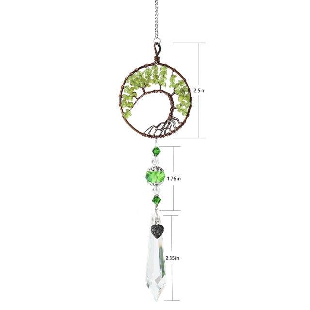 Chandelier Crystals Ball Prism Pendant Maker Sun Catcher Crystal Rainbow Maker Drops Hang for Window Home Decor Car Charms Hanging Wind Chimes Hanging Ornament Garden Decor