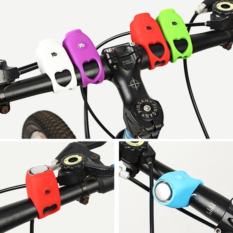 Chargeable Bicycle Bell 120db Waterproof Cycling Bike Bells Electric Horn Mini Portable Cycling Handlebar Bell Bike Tools Bicycle Bell With 3 Cute Sounds Waterproof Cycle Horn For Kids Road And Mountain Bike
