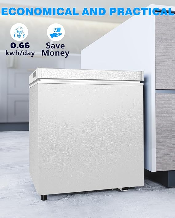 Chest Freezer with Removable Basket
