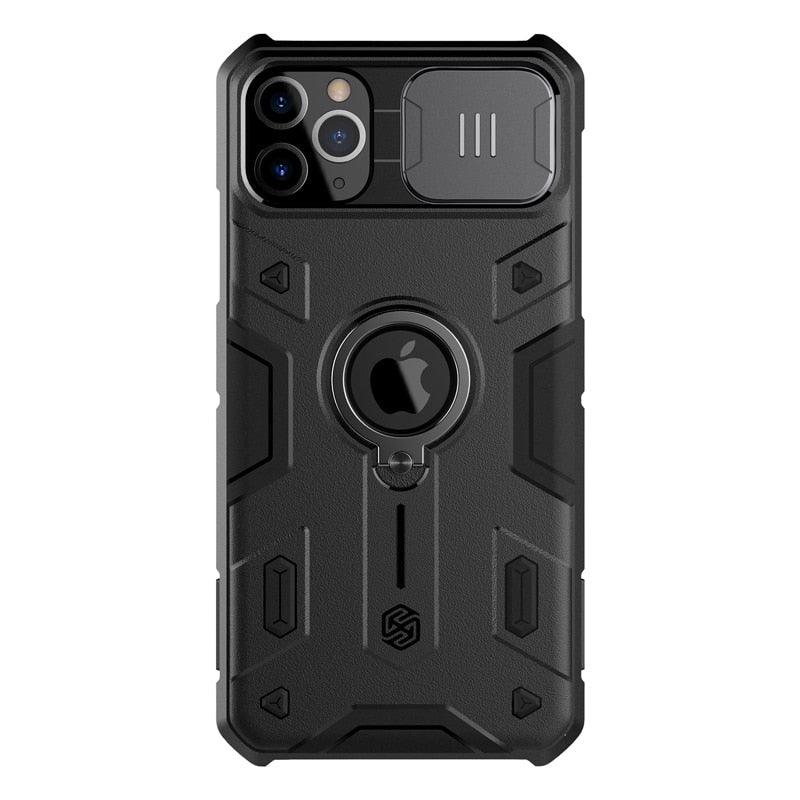 Classic Black Camera Cover Protection For Your iPhone Privacy iPhone 12 11 Pro Max Armor Lens Cover Slide Camera Case for iPhone 11 Pro Max 12 Mini Comfortable Soft Grip Simple Sliding Camera Cover Case