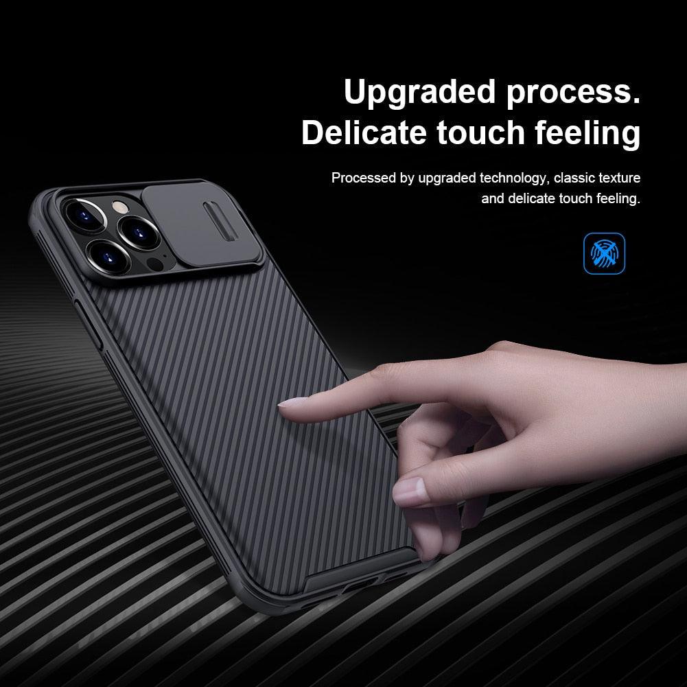 Classic Black Camera Cover Protection For Your iPhone Privacy iPhone 12 11 Pro Max Armor Lens Cover Slide Camera Case for iPhone 11 Pro Max 12 Mini Comfortable Soft Grip Simple Sliding Camera Cover Case