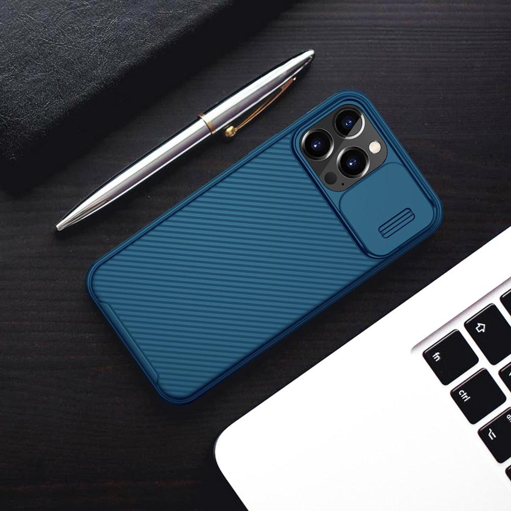 Classic Black Camera Cover Protection For Your iPhone Privacy iPhone 12 11 Pro Max Armor Lens Cover Slide Camera Case for iPhone 11 Pro Max 12 Mini Comfortable Soft Grip Simple Sliding Camera Cover Case