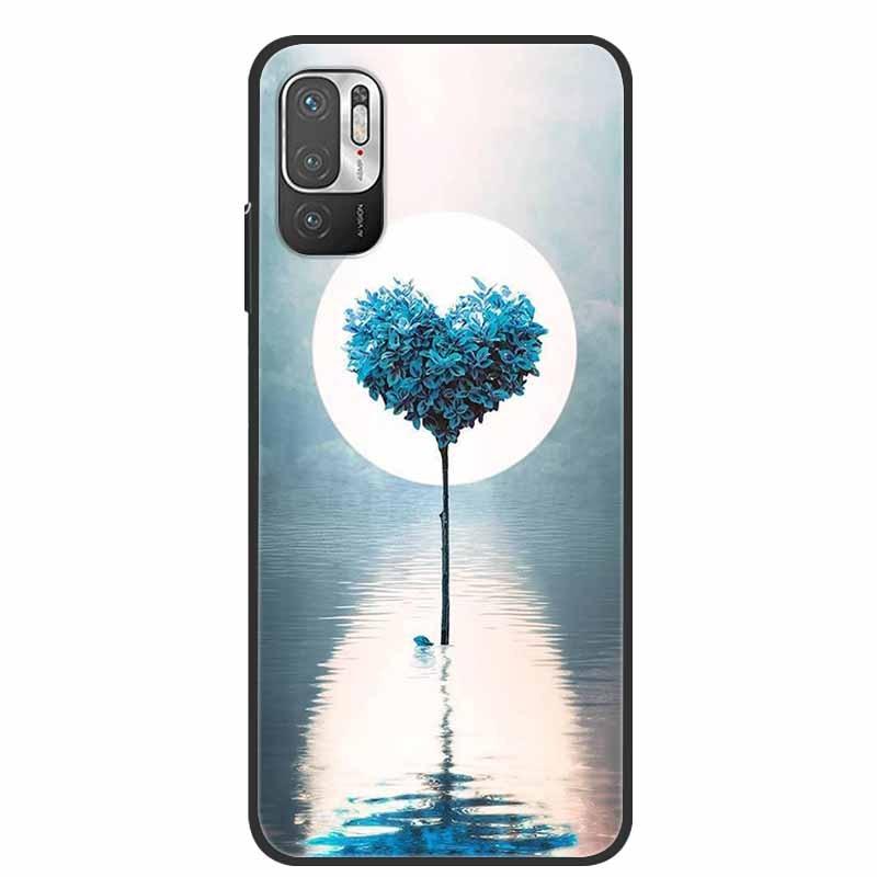 Classic Pattern Soft Slim Gel Silicone Back Cover Case For Xiaomi Redmi Note 10 5G Case Shockproof Soft silicone Back Cover For Redmi Note 10 5G Phone Cases Note10 5G Cute Cartoon