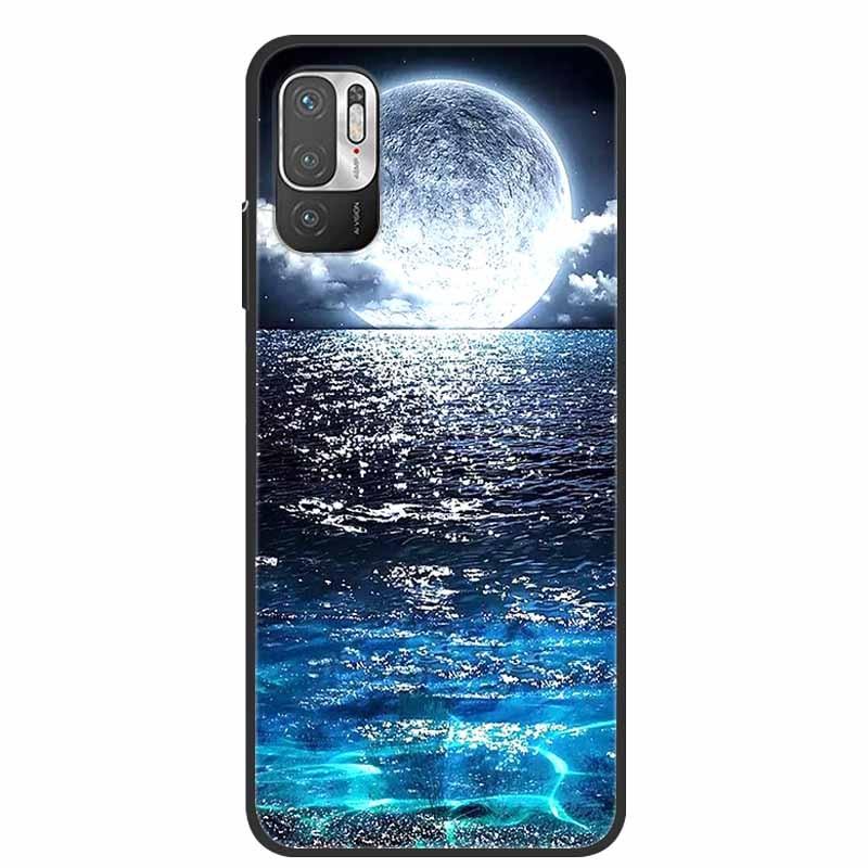 Classic Pattern Soft Slim Gel Silicone Back Cover Case For Xiaomi Redmi Note 10 5G Case Shockproof Soft silicone Back Cover For Redmi Note 10 5G Phone Cases Note10 5G Cute Cartoon