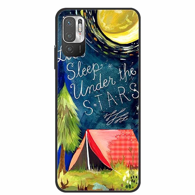 Classic Pattern Soft Slim Gel Silicone Back Cover Case For Xiaomi Redmi Note 10 5G Case Shockproof Soft silicone Back Cover For Redmi Note 10 5G Phone Cases Note10 5G Cute Cartoon