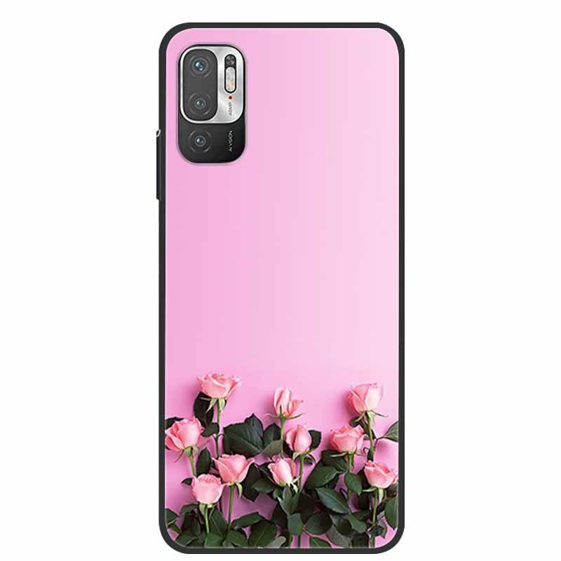 Classic Pattern Soft Slim Gel Silicone Back Cover Case For Xiaomi Redmi Note 10 5G Case Shockproof Soft silicone Back Cover For Redmi Note 10 5G Phone Cases Note10 5G Cute Cartoon