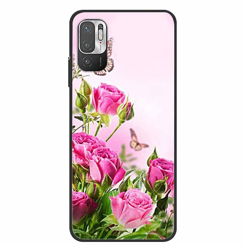 Classic Pattern Soft Slim Gel Silicone Back Cover Case For Xiaomi Redmi Note 10 5G Case Shockproof Soft silicone Back Cover For Redmi Note 10 5G Phone Cases Note10 5G Cute Cartoon