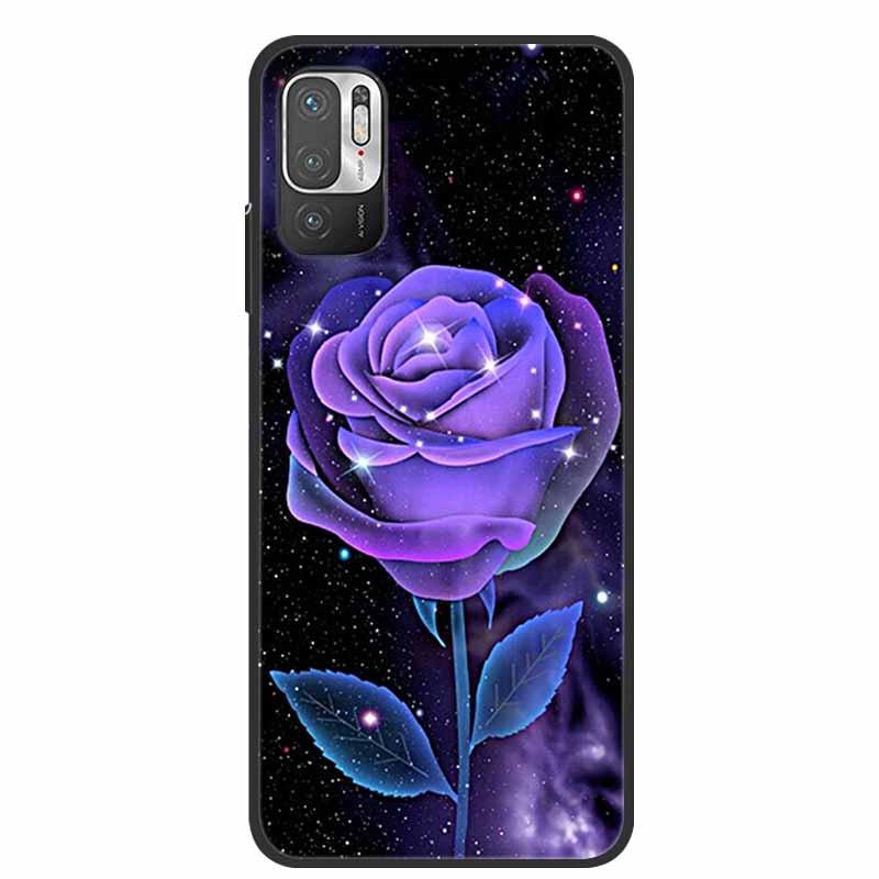 Classic Pattern Soft Slim Gel Silicone Back Cover Case For Xiaomi Redmi Note 10 5G Case Shockproof Soft silicone Back Cover For Redmi Note 10 5G Phone Cases Note10 5G Cute Cartoon
