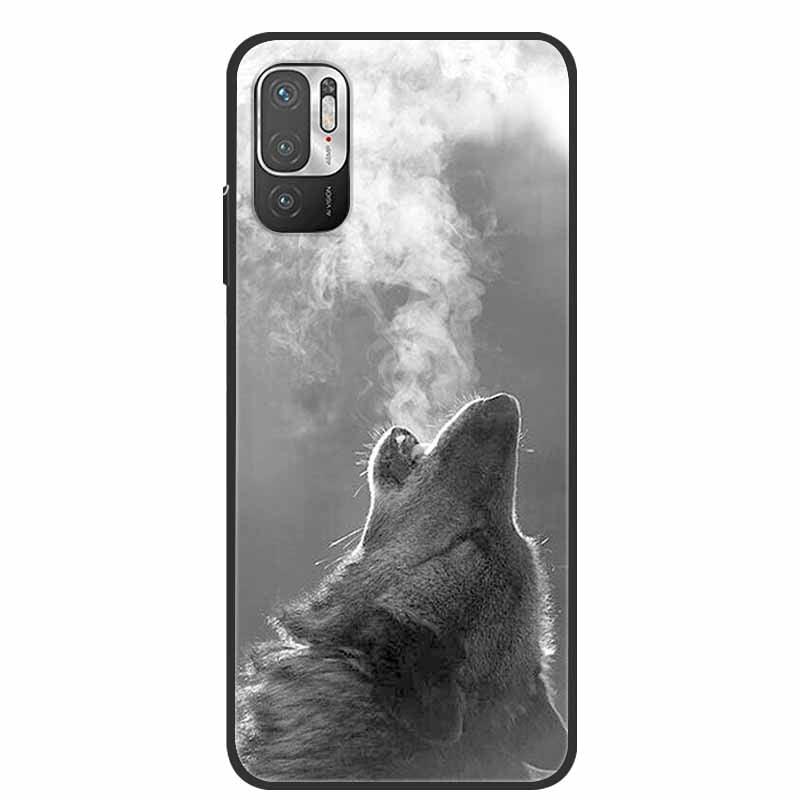 Classic Pattern Soft Slim Gel Silicone Back Cover Case For Xiaomi Redmi Note 10 5G Case Shockproof Soft silicone Back Cover For Redmi Note 10 5G Phone Cases Note10 5G Cute Cartoon