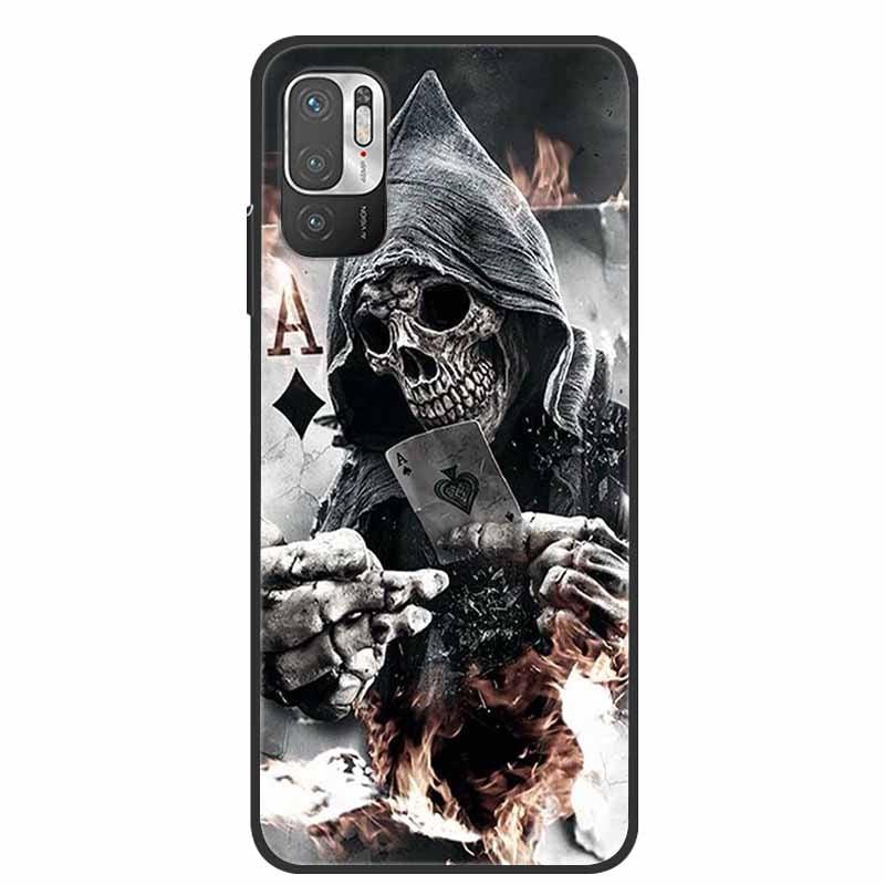 Classic Pattern Soft Slim Gel Silicone Back Cover Case For Xiaomi Redmi Note 10 5G Case Shockproof Soft silicone Back Cover For Redmi Note 10 5G Phone Cases Note10 5G Cute Cartoon