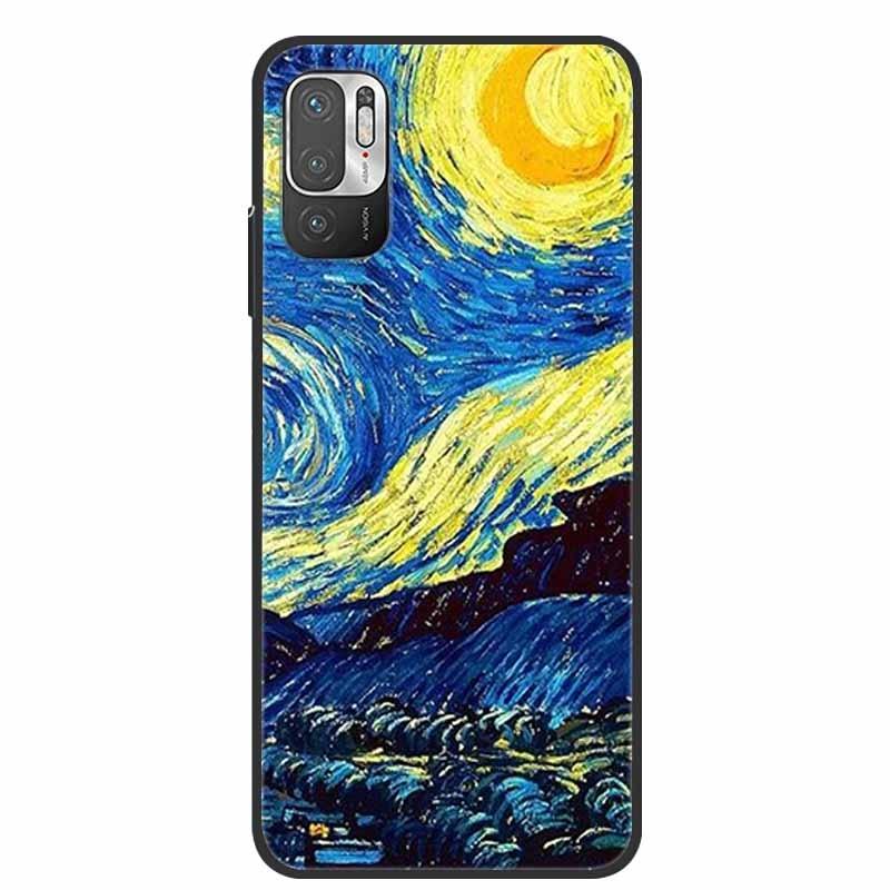 Classic Pattern Soft Slim Gel Silicone Back Cover Case For Xiaomi Redmi Note 10 5G Case Shockproof Soft silicone Back Cover For Redmi Note 10 5G Phone Cases Note10 5G Cute Cartoon