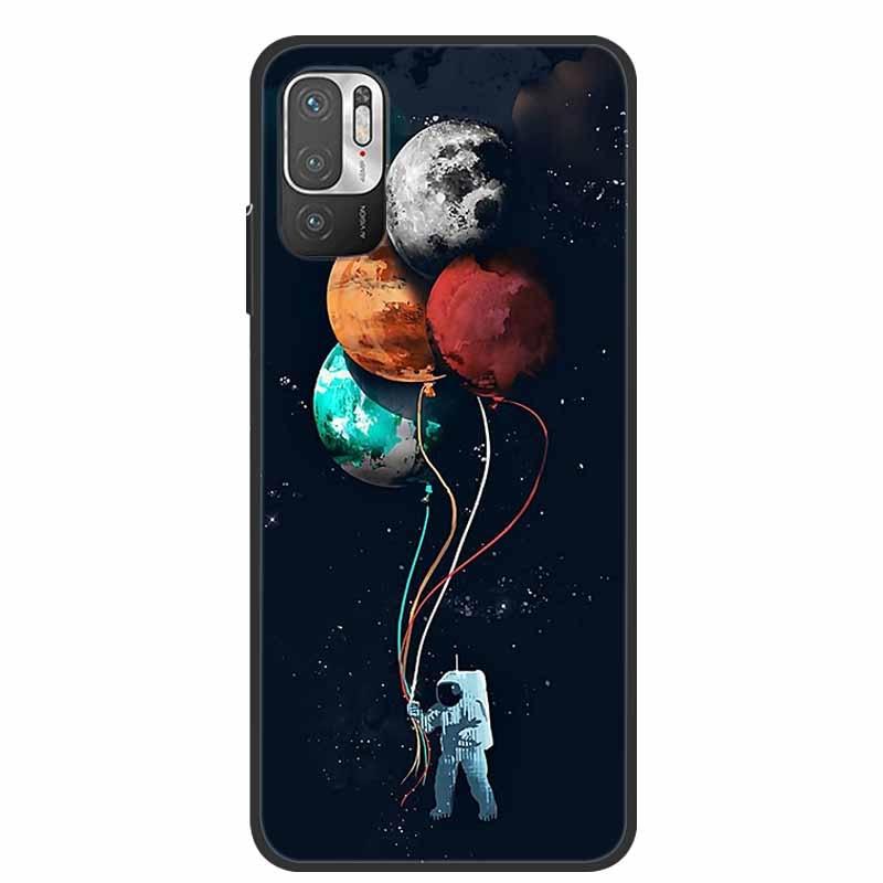 Classic Pattern Soft Slim Gel Silicone Back Cover Case For Xiaomi Redmi Note 10 5G Case Shockproof Soft silicone Back Cover For Redmi Note 10 5G Phone Cases Note10 5G Cute Cartoon