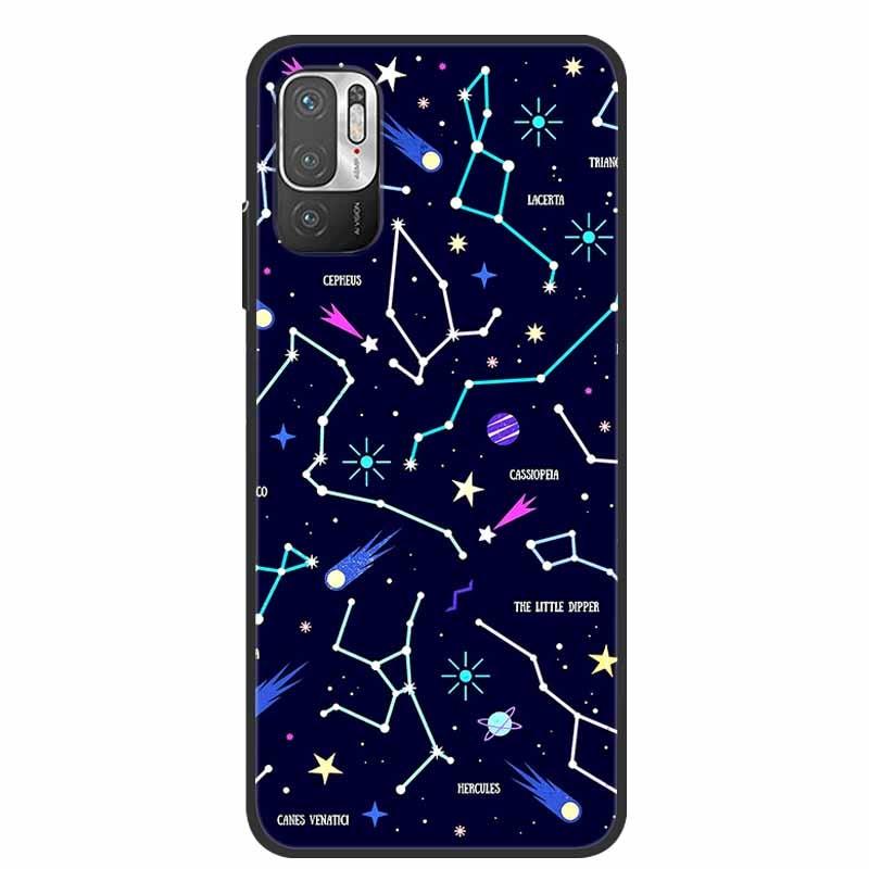 Classic Pattern Soft Slim Gel Silicone Back Cover Case For Xiaomi Redmi Note 10 5G Case Shockproof Soft silicone Back Cover For Redmi Note 10 5G Phone Cases Note10 5G Cute Cartoon