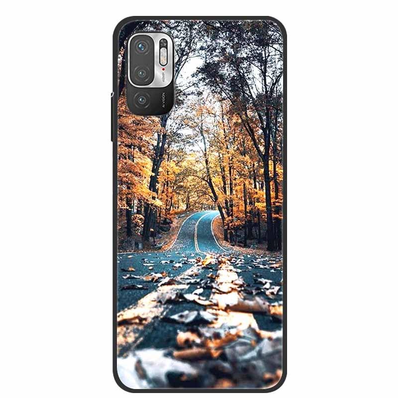 Classic Pattern Soft Slim Gel Silicone Back Cover Case For Xiaomi Redmi Note 10 5G Case Shockproof Soft silicone Back Cover For Redmi Note 10 5G Phone Cases Note10 5G Cute Cartoon