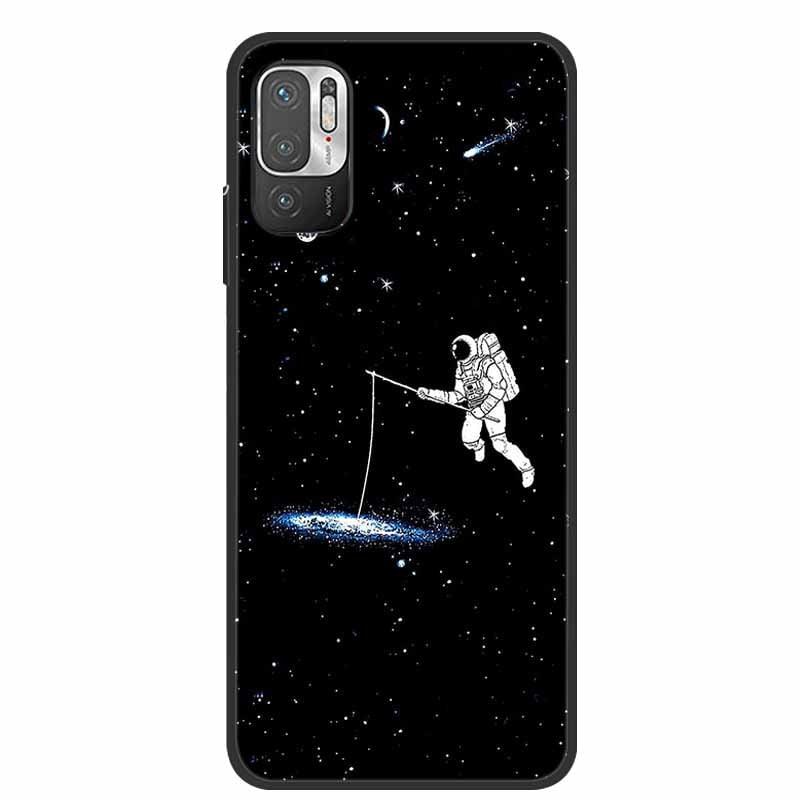 Classic Pattern Soft Slim Gel Silicone Back Cover Case For Xiaomi Redmi Note 10 5G Case Shockproof Soft silicone Back Cover For Redmi Note 10 5G Phone Cases Note10 5G Cute Cartoon