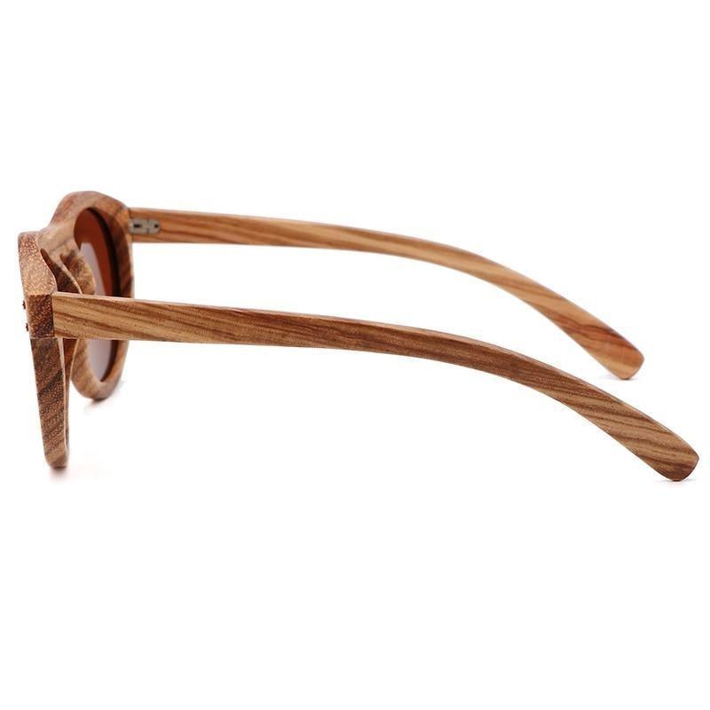 Classic Style Wood Retro Style Sunglasses For Men And Women Sunglasses Stylish New Frames Round Shape Sunglasses Frame Round Polarized