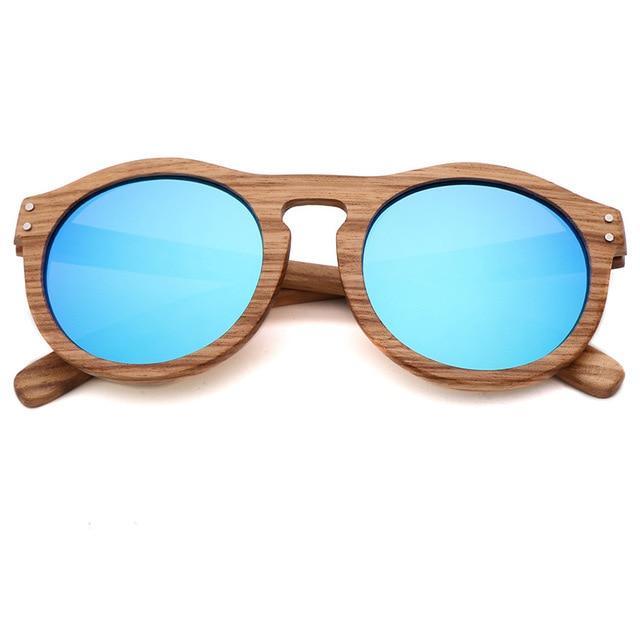Classic Style Wood Retro Style Sunglasses For Men And Women Sunglasses Stylish New Frames Round Shape Sunglasses Frame Round Polarized