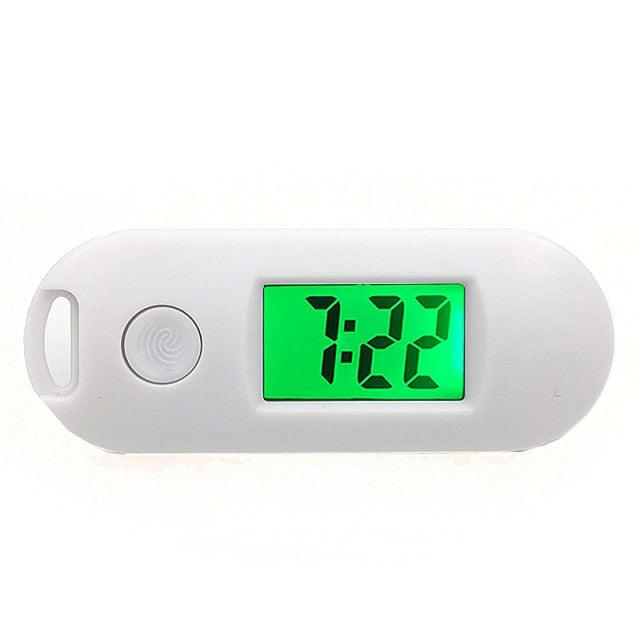 Clocks LED Wooden Alarm Clock Watch Wooden Wood Clock New Version LED Alarm Digital Desk Clock Adjustable Brightness, Alarm Time, Displays Time Date Temperature Table Voice Control Digital Wood Electronic Desktop Table