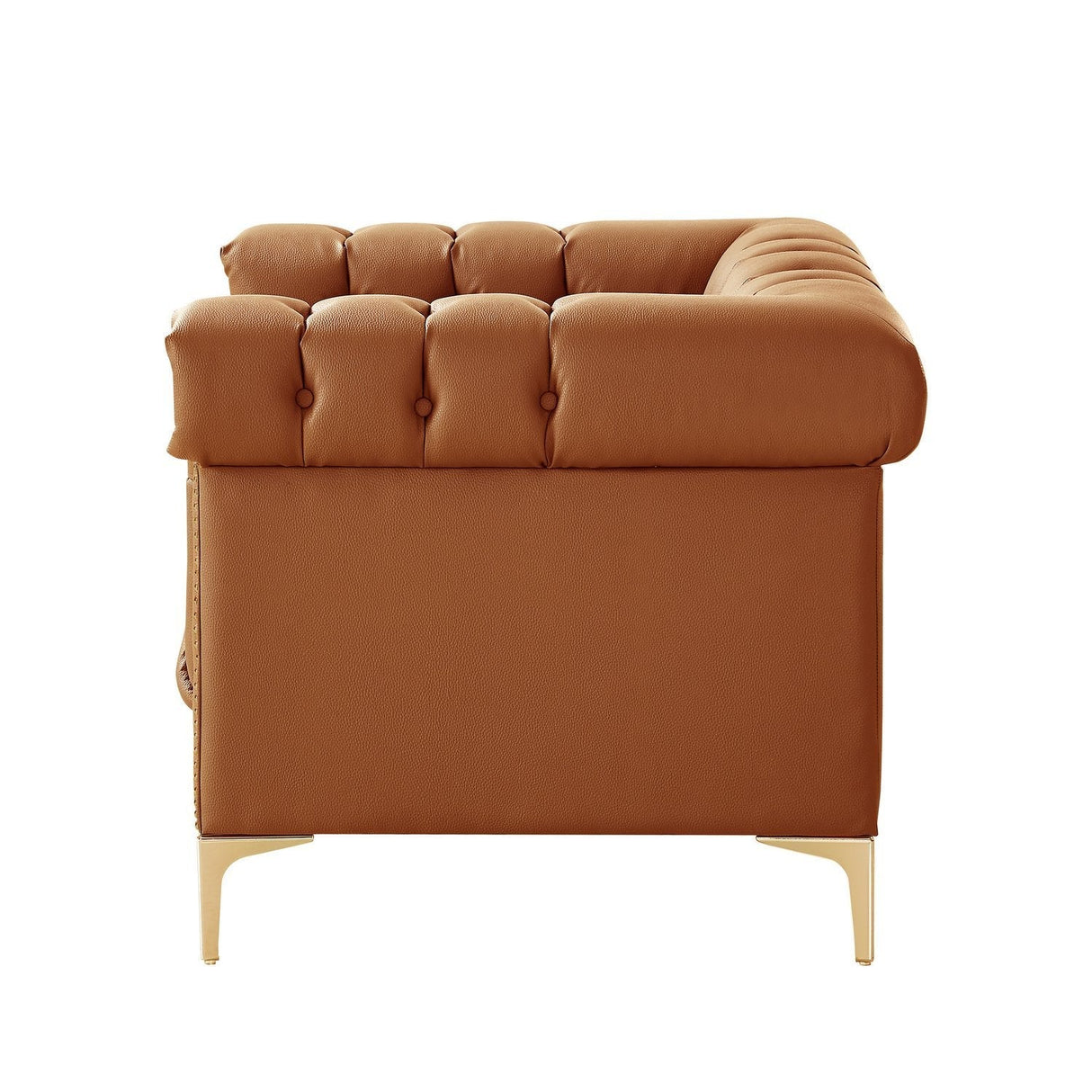 Oxford PU Leather Club Chair