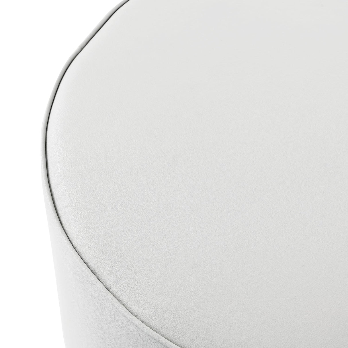 Apolline Leather Cocktail Ottoman