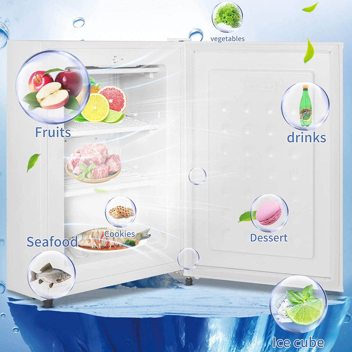 Compact Upright Freezer D6835