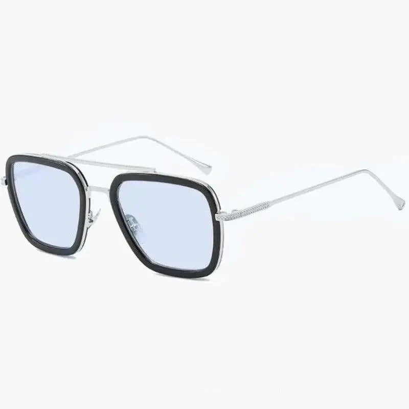 Cool Glasses Modern Elegant Cosplay Vintage Retro Sunglasses Vintage Aviator Square Sunglasses for Men Gold Frame Retro Classic Sunglasses