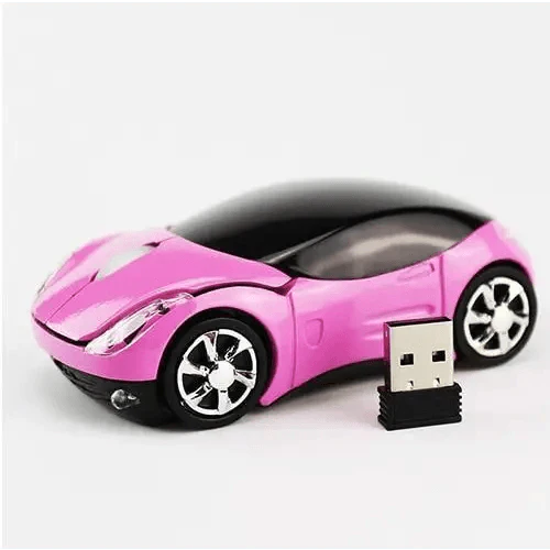 Cool Sport Car Wireless Mouse 3D Shape Ergonomic Optical Mice Stylish USB Receiver Mouse For Laptop And Computer