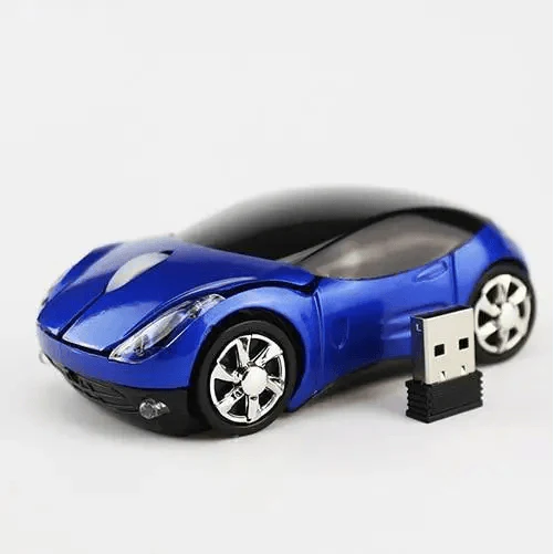 Cool Sport Car Wireless Mouse 3D Shape Ergonomic Optical Mice Stylish USB Receiver Mouse For Laptop And Computer