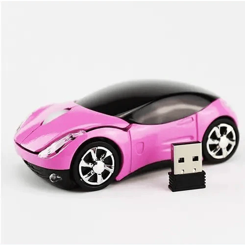 Cool Sport Car Wireless Mouse 3D Shape Ergonomic Optical Mice Stylish USB Receiver Mouse For Laptop And Computer
