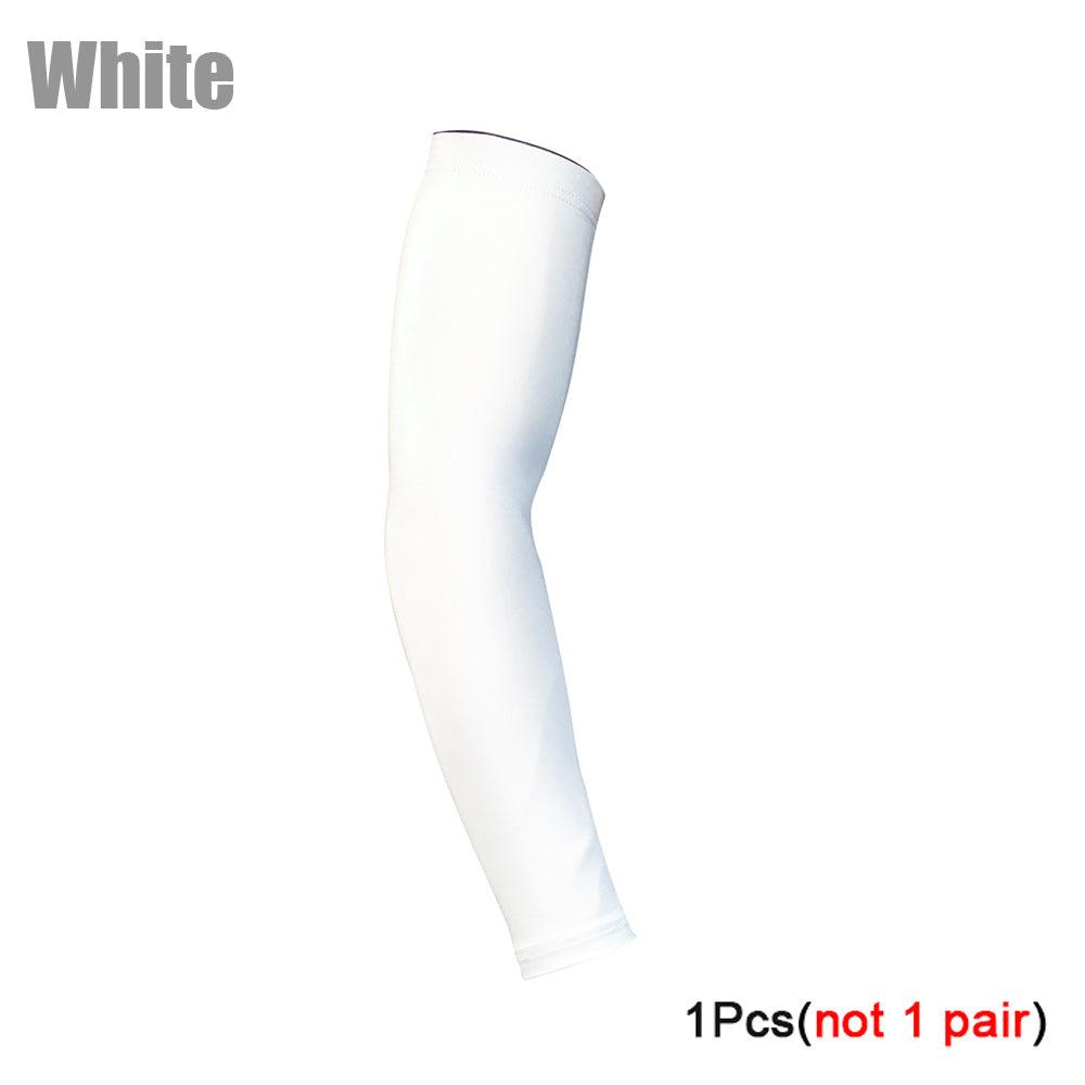 Cooling Arm Sleeves For Men Women Outdoor UV Protection Sports Sleeves For Basketball Football Volleyball Cycling UV Protection Cooling Arm Sleeves Sunblock Long Sun Sleeves Hands Arm Covers Long Sleeve For Outdoor Activity