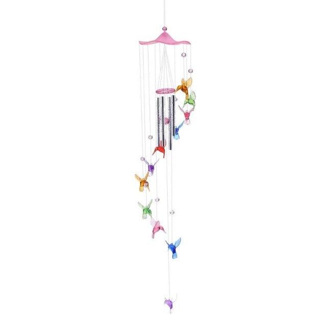 Creative Antique Wind Bells Door Hanging Home Decor Silver Wind Chimes Outdoor Yard Garden Tubes Bells Wall Hanging Home Decor Decoration Wind Chimes For Garden Gift Photography Prop