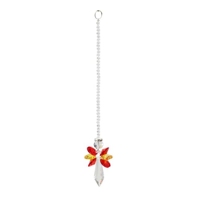 Crystal Garden Sun-catcher Hanging Crystals Prisms Ornament For Window Glass Chandelier Solar Hummingbird Owl Wind Chimes Rainbow Chaser Garden Hanging Curtain Pendant Home Decor Gift Boxed Sun Catcher Gift Idea For Mom Friends Grandma Hummingbird