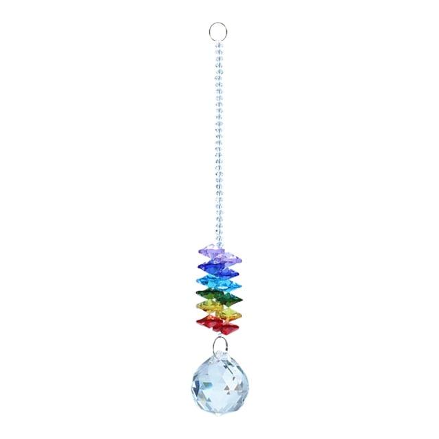 Crystal Garden Sun-catcher Hanging Crystals Prisms Ornament For Window Glass Chandelier Solar Hummingbird Owl Wind Chimes Rainbow Chaser Garden Hanging Curtain Pendant Home Decor Gift Boxed Sun Catcher Gift Idea For Mom Friends Grandma Hummingbird