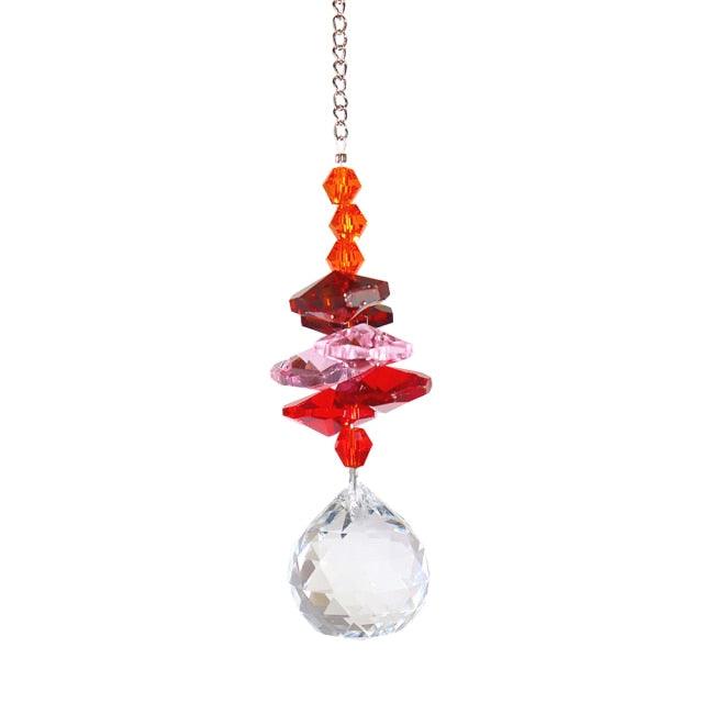 Crystal Garden Sun-catcher Hanging Crystals Prisms Ornament For Window Glass Chandelier Solar Hummingbird Owl Wind Chimes Rainbow Chaser Garden Hanging Curtain Pendant Home Decor Gift Boxed Sun Catcher Gift Idea For Mom Friends Grandma Hummingbird