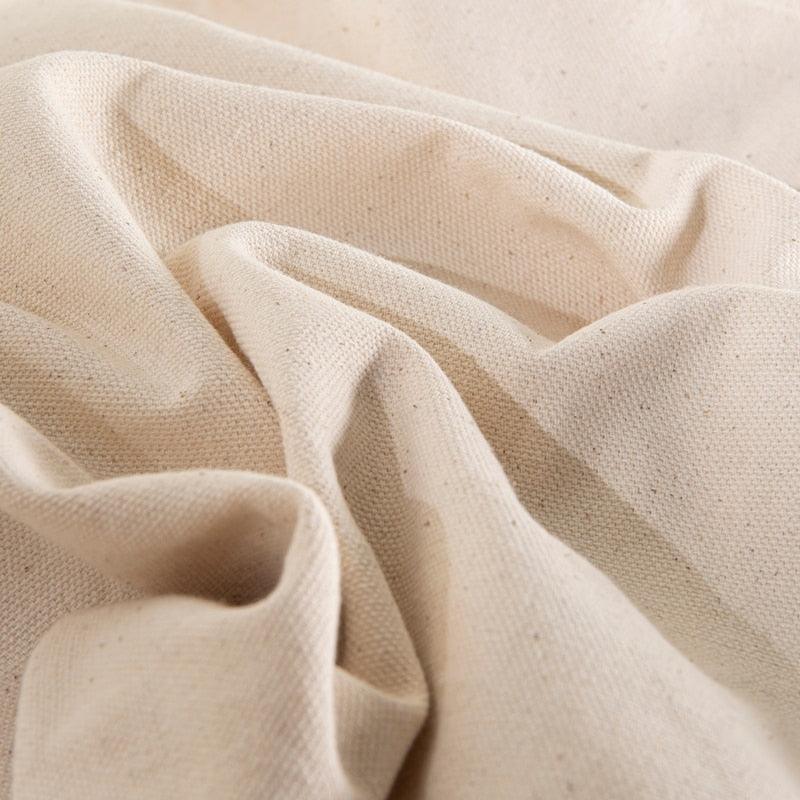Cushion Cover Cotton Linen Pillowcase Tufted Beige Decorative Fashionable Cotton Hand-Woven Throw Pillow Covers Tufted Pillow Covers Bedroom Throw Pillow Cushion For Bed Home