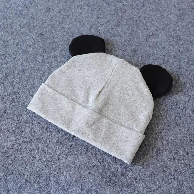 Cute Baby 0-12M Hat With Ears Casual Style Kids Autumn Winter Hat Classic Boys And Girls Beanie