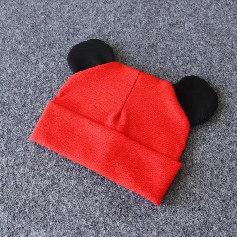 Cute Baby 0-12M Hat With Ears Casual Style Kids Autumn Winter Hat Classic Boys And Girls Beanie