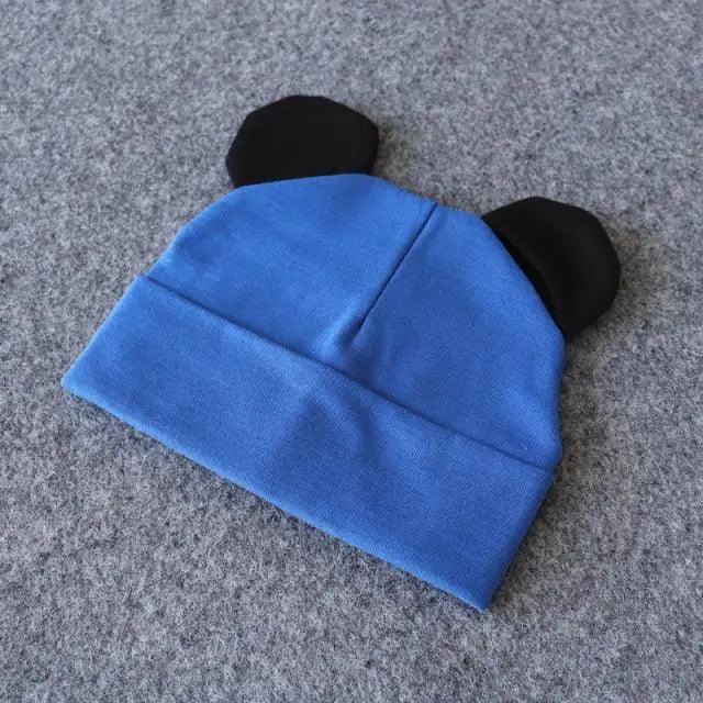 Cute Baby 0-12M Hat With Ears Casual Style Kids Autumn Winter Hat Classic Boys And Girls Beanie