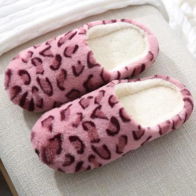 Cute Fluffy Ladies Indoor Warm Slippers Furry Luxury Flip Flops Women's Fashion Flat Soft Flip Flops