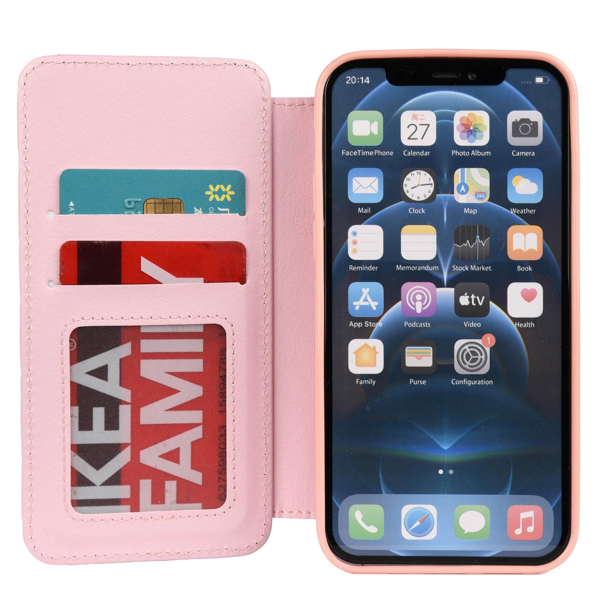 Cute Pink Wallet Flip Leather Phone Case For iPhone 14 13 12 Pro Max 11 Xr Xs X Cute Crown Cover For 7 8 Plus Card Shock Absorption Card Pocket Pocket Full Protection Horizontal Stand Function Leather Phone Case