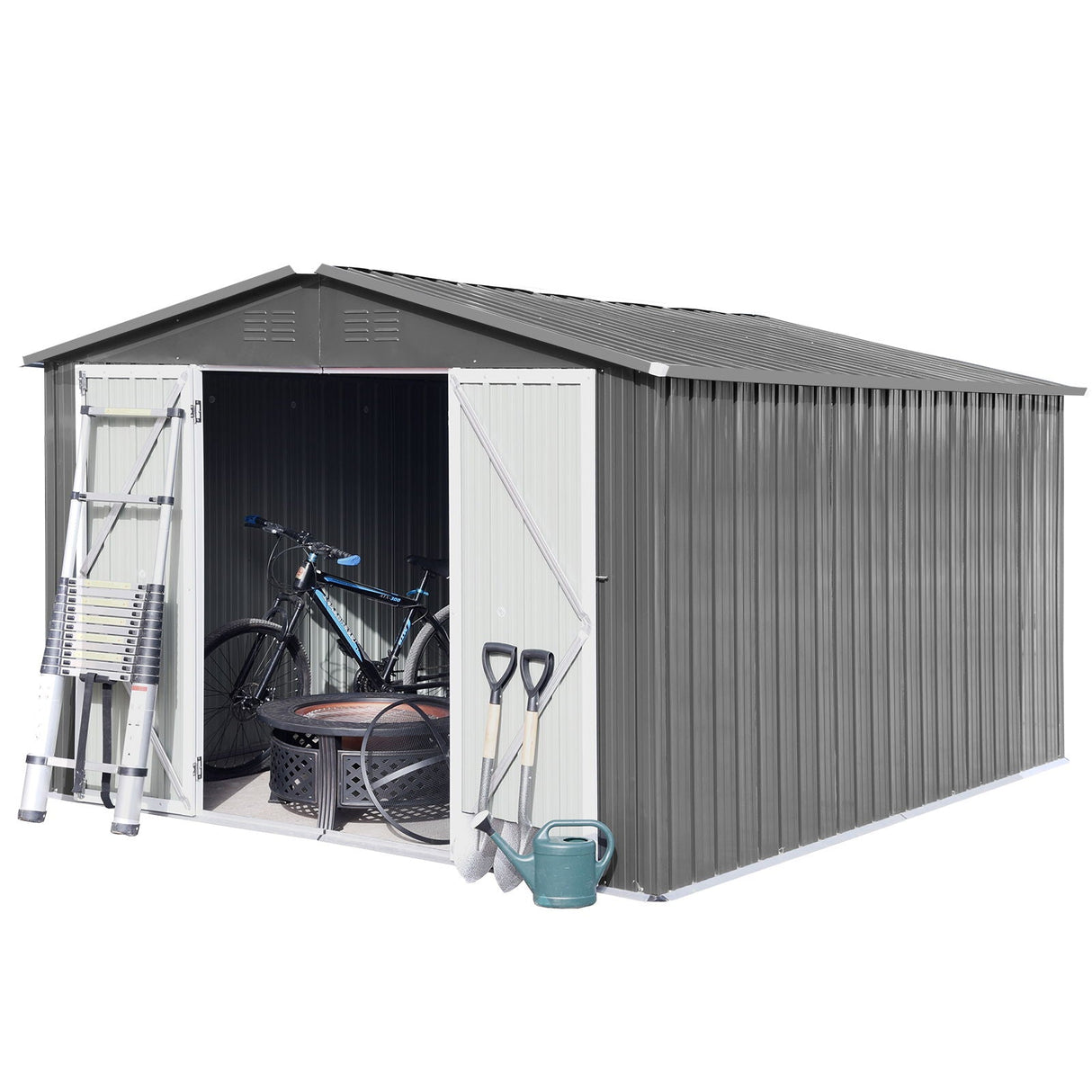 G10Ftx12Ft arden Sheds Outdoor Storage Sheds - Gray by Couch.com