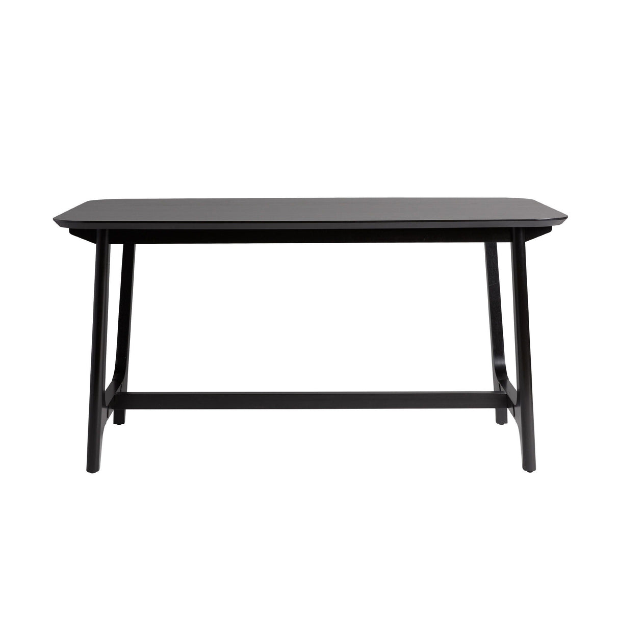 Mid-Century Modern Dining Table With Trestle Base by Couch.com