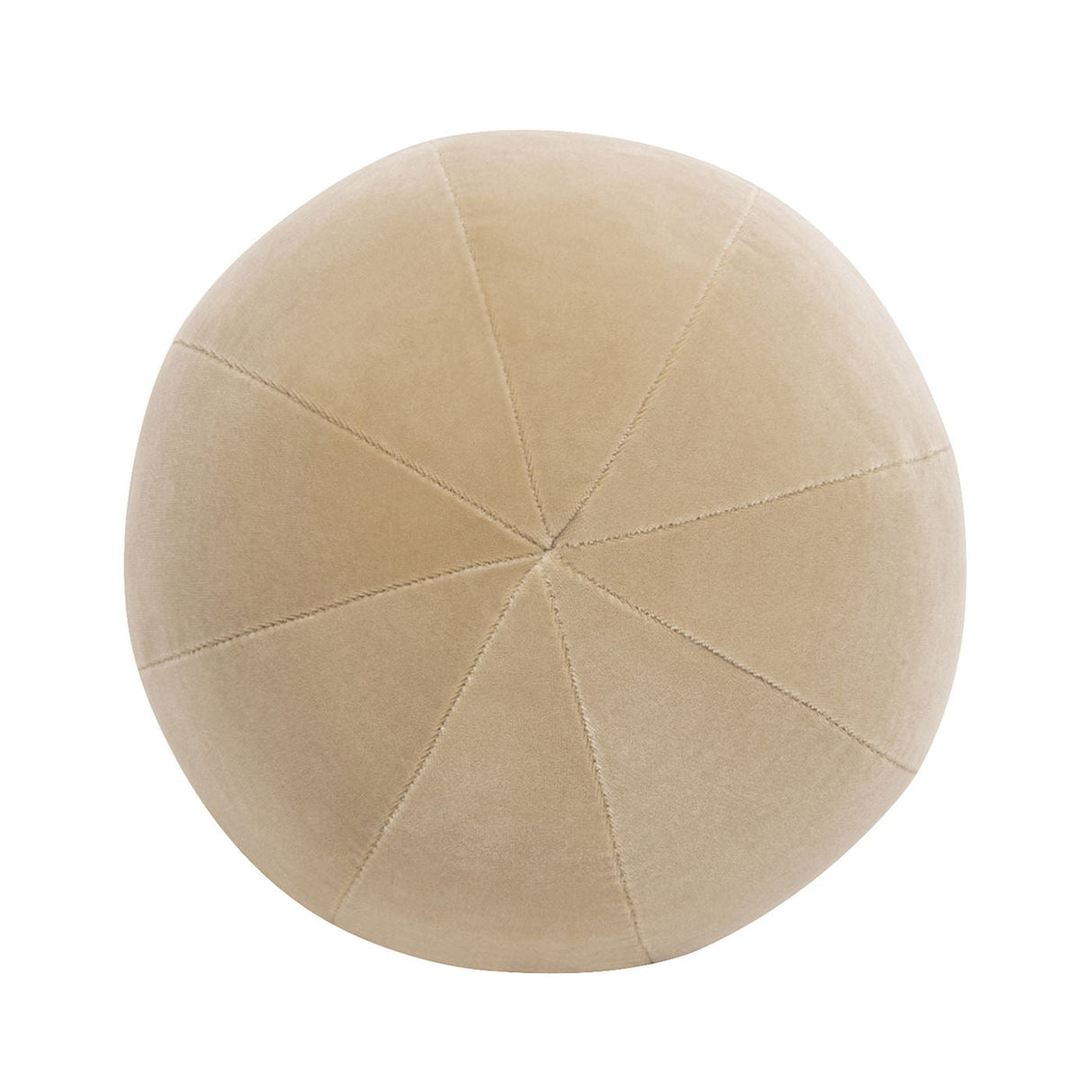 Luna - Round Sphere Accent Ball Throw Pillow by Couch.com