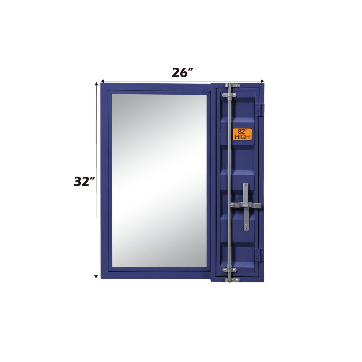 Cargo Vanity Mirror, Clear Reflection