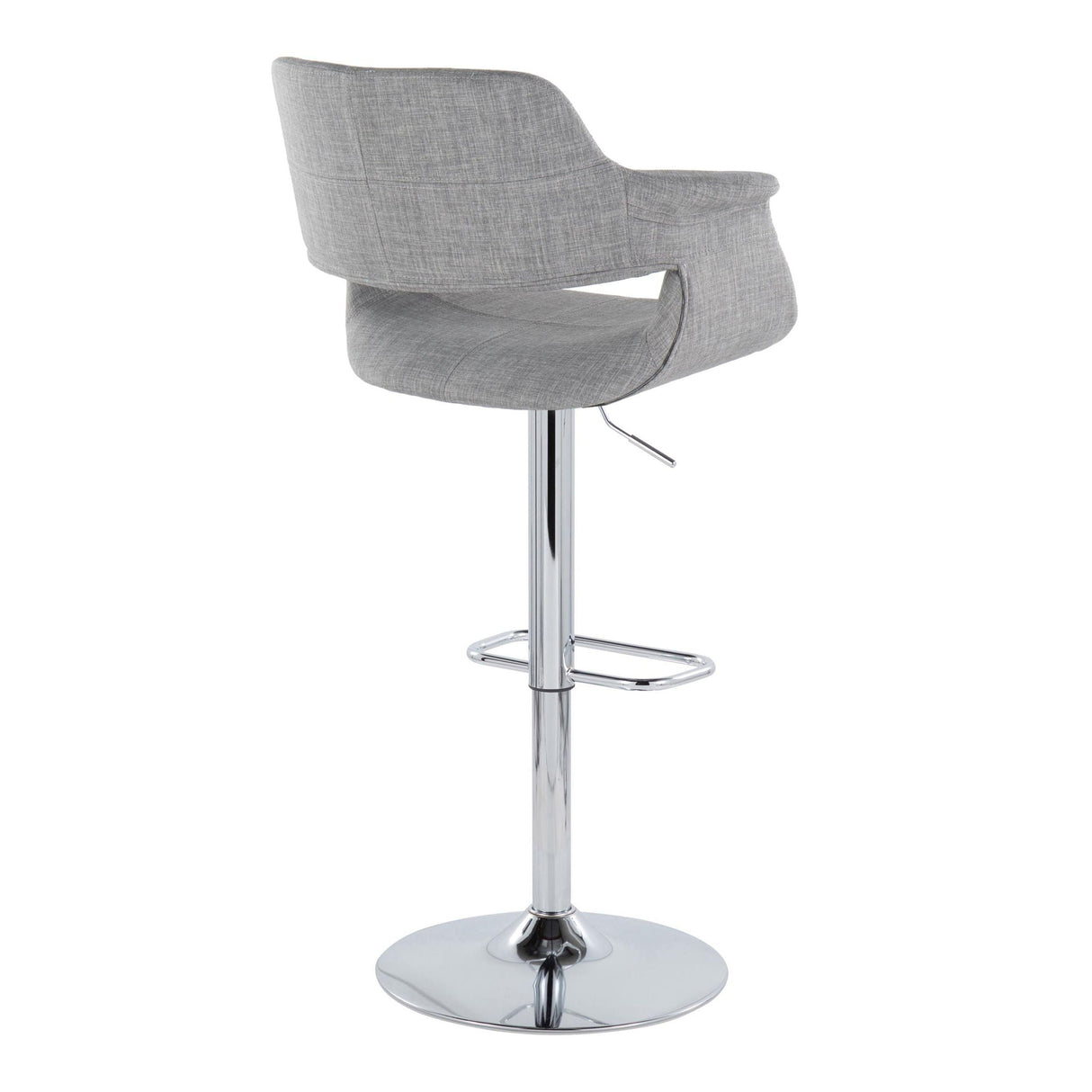 Vintage Flair - Mid Century Modern Adjustable Barstool (Set of 2) by Couch.com