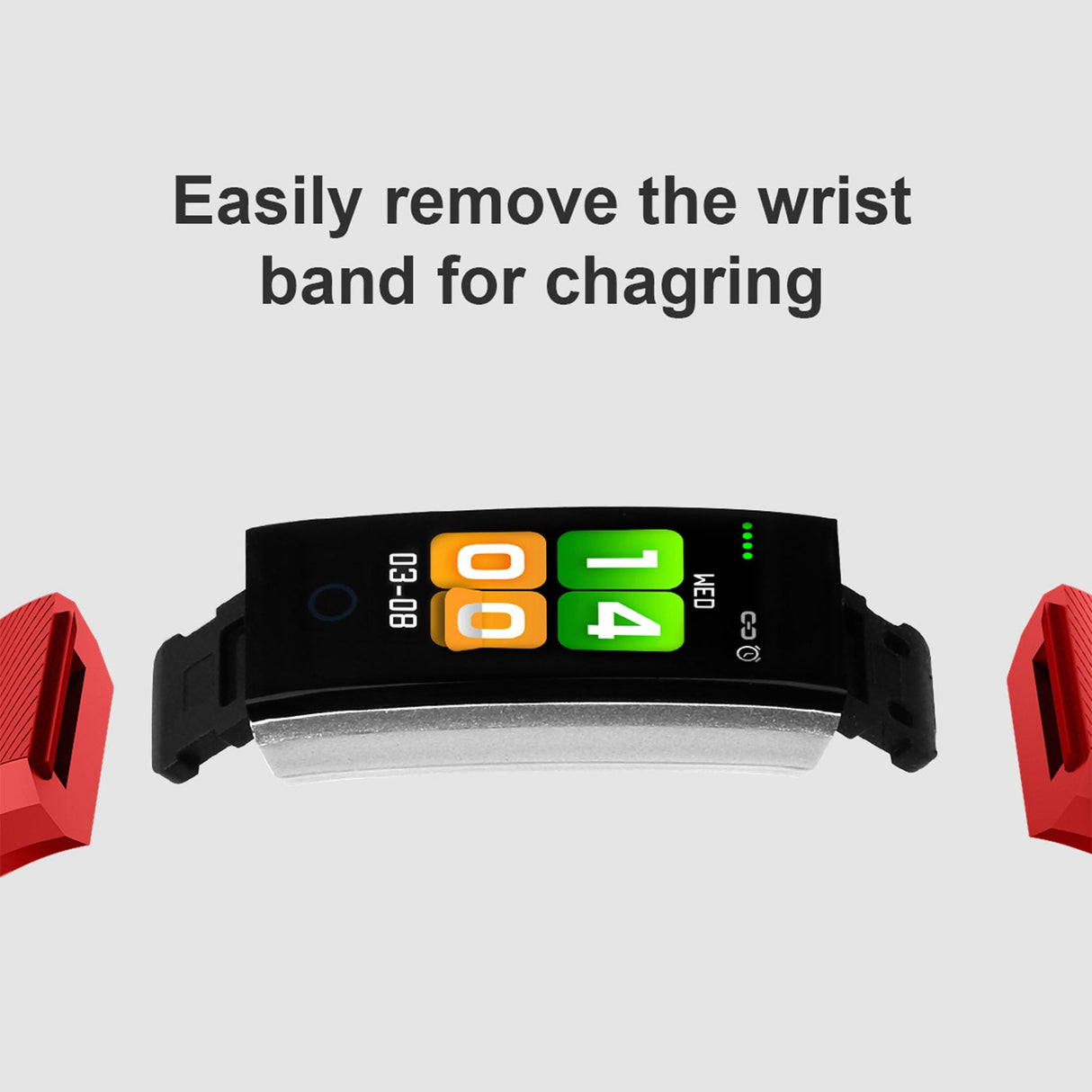 0.96\'\' Fitness Tracker Activity Tracker w/Heart Rate IP67 Waterproof Smart Band Blood Oxygen Sleep Monitor Pedometer Sedentary Reminder Call Message by DirectDeals