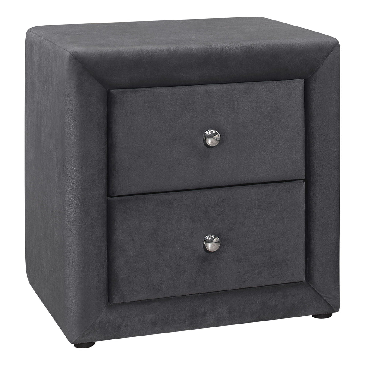 Nightstand, Storage Drawer Versatile Use, Upholstered, Transitional by Couch.com