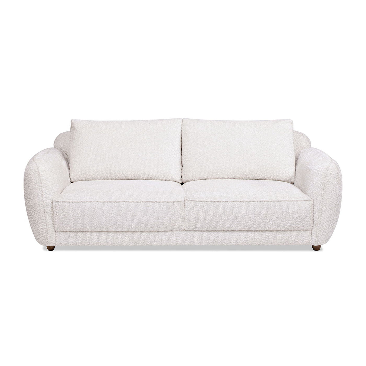 Sharon - Puffy Arm Sofa - Alpaca Off-White by Couch.com