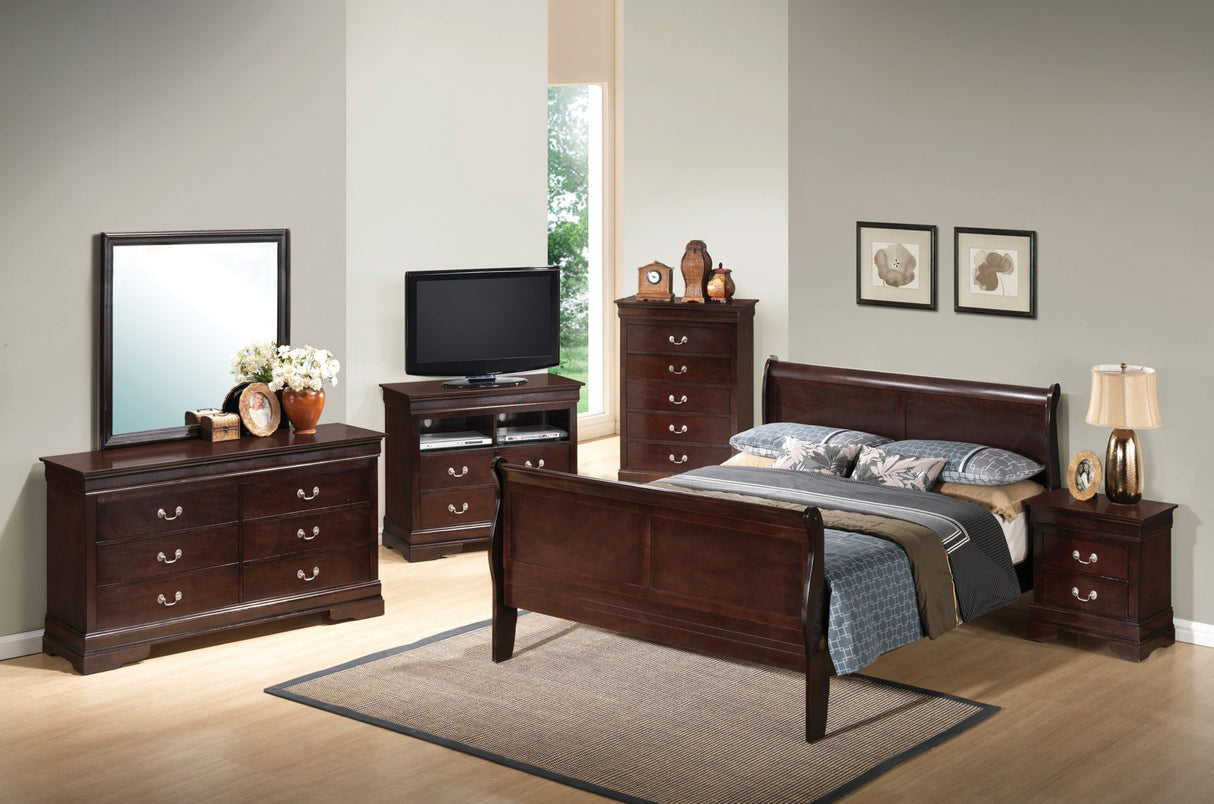 Panel Sleigh Bed by Couch.com